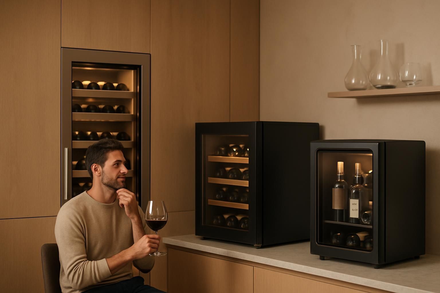 Découvrez nos conseils pour bien choisir votre cave à vin adaptée à vos besoins et préserver vos bouteilles dans des conditions idéales.